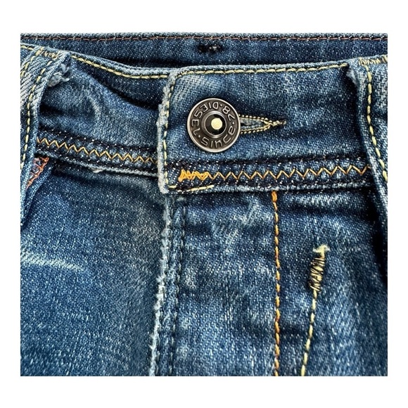 Diesel LOWKY Jeans Blue Denim Sequin | Size  24 X 32 - Picture 6 of 15